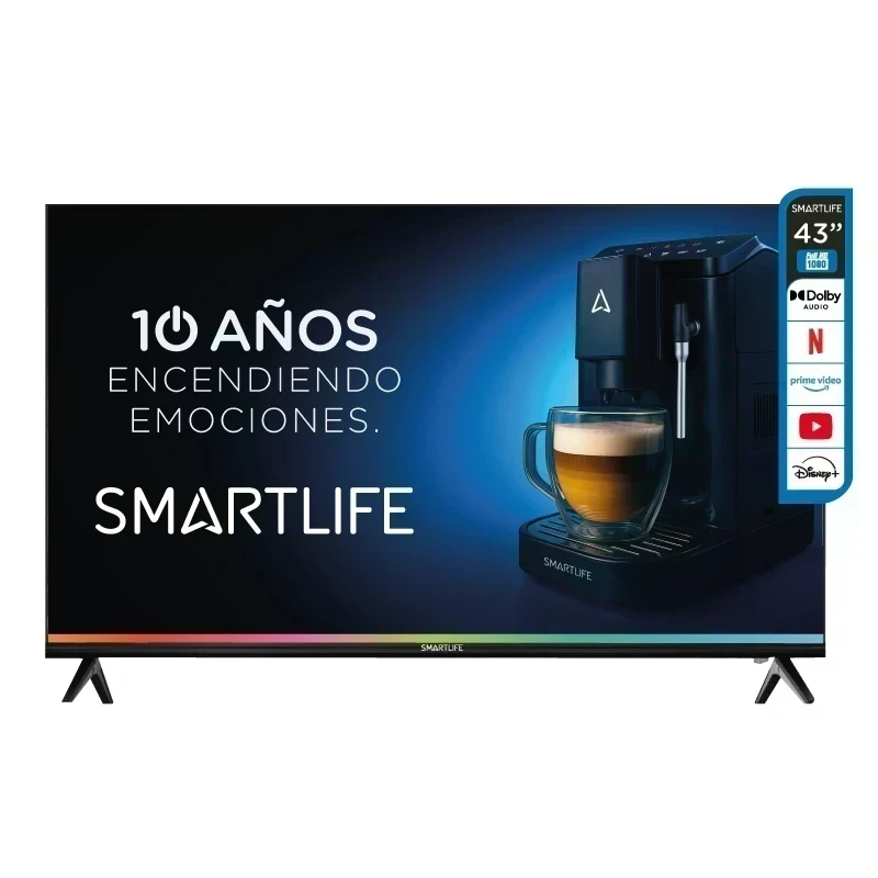 Televisor Led Smart 43" 𝙎𝙈𝘼𝙍𝙏𝙇𝙄𝙁𝙀