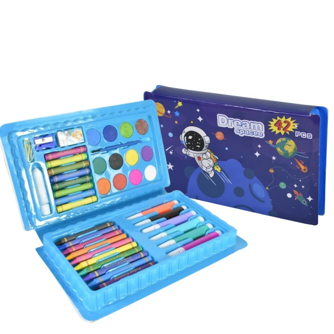 Maleta set de colorear 42pcs