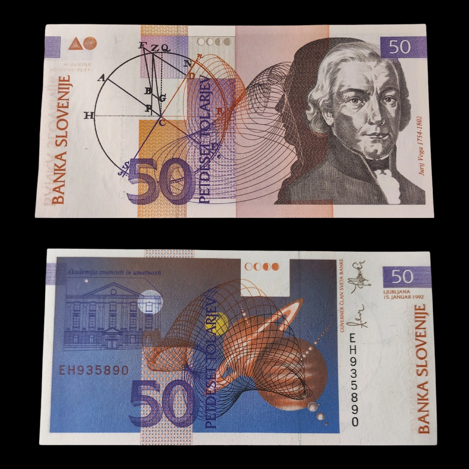 ° Eslovenia 50 Tolarjev UNC