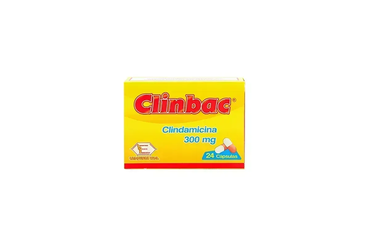 CLINBAC CAPS X 24 CLINDAMICINA