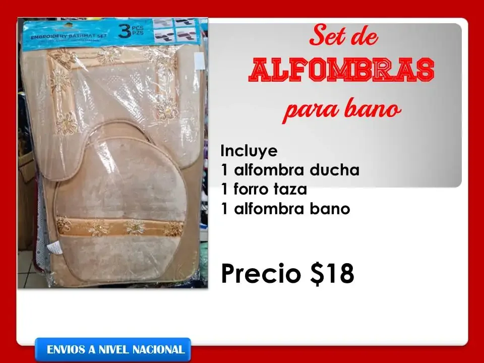 Alfombras para baño  2