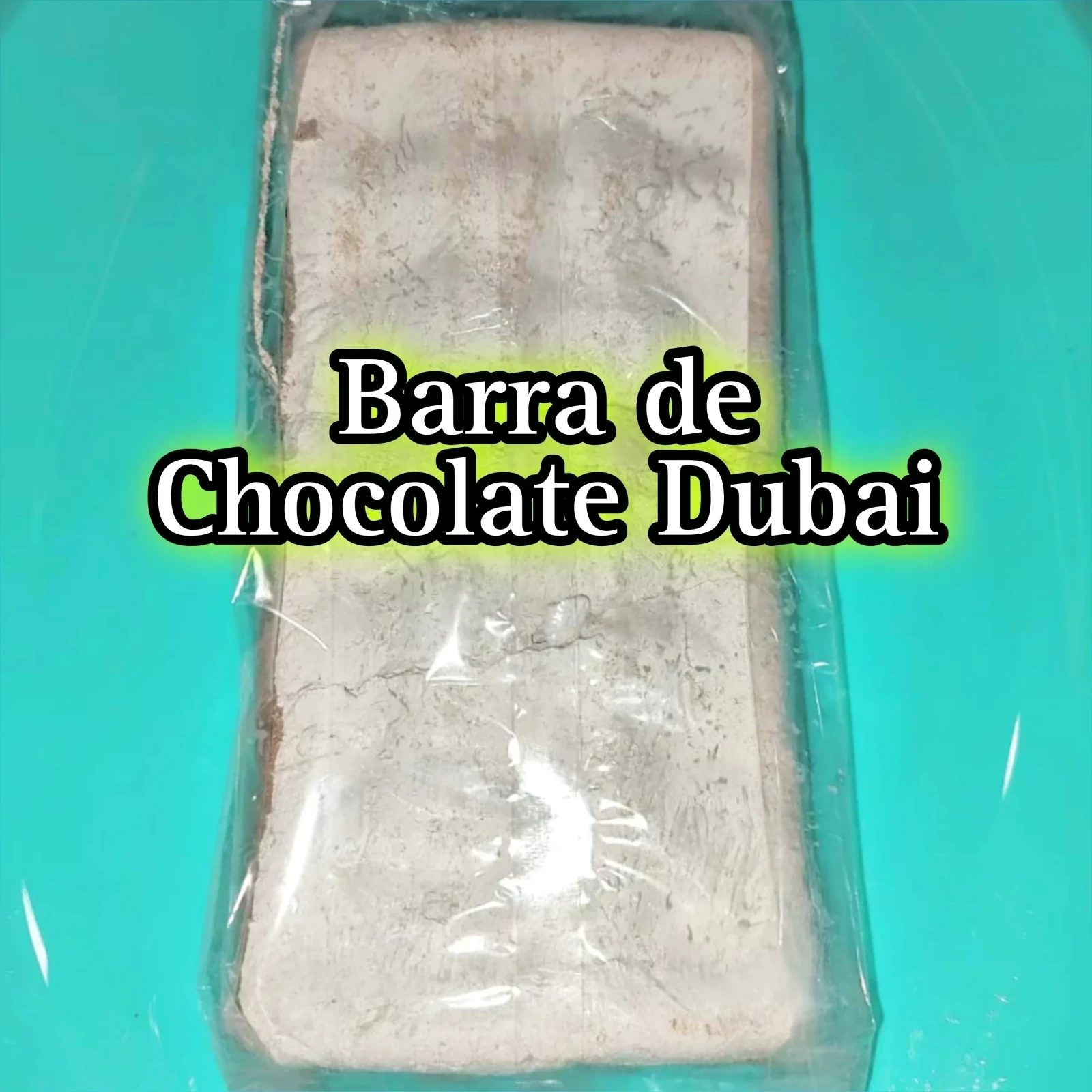Barra de Chocolate Dubai