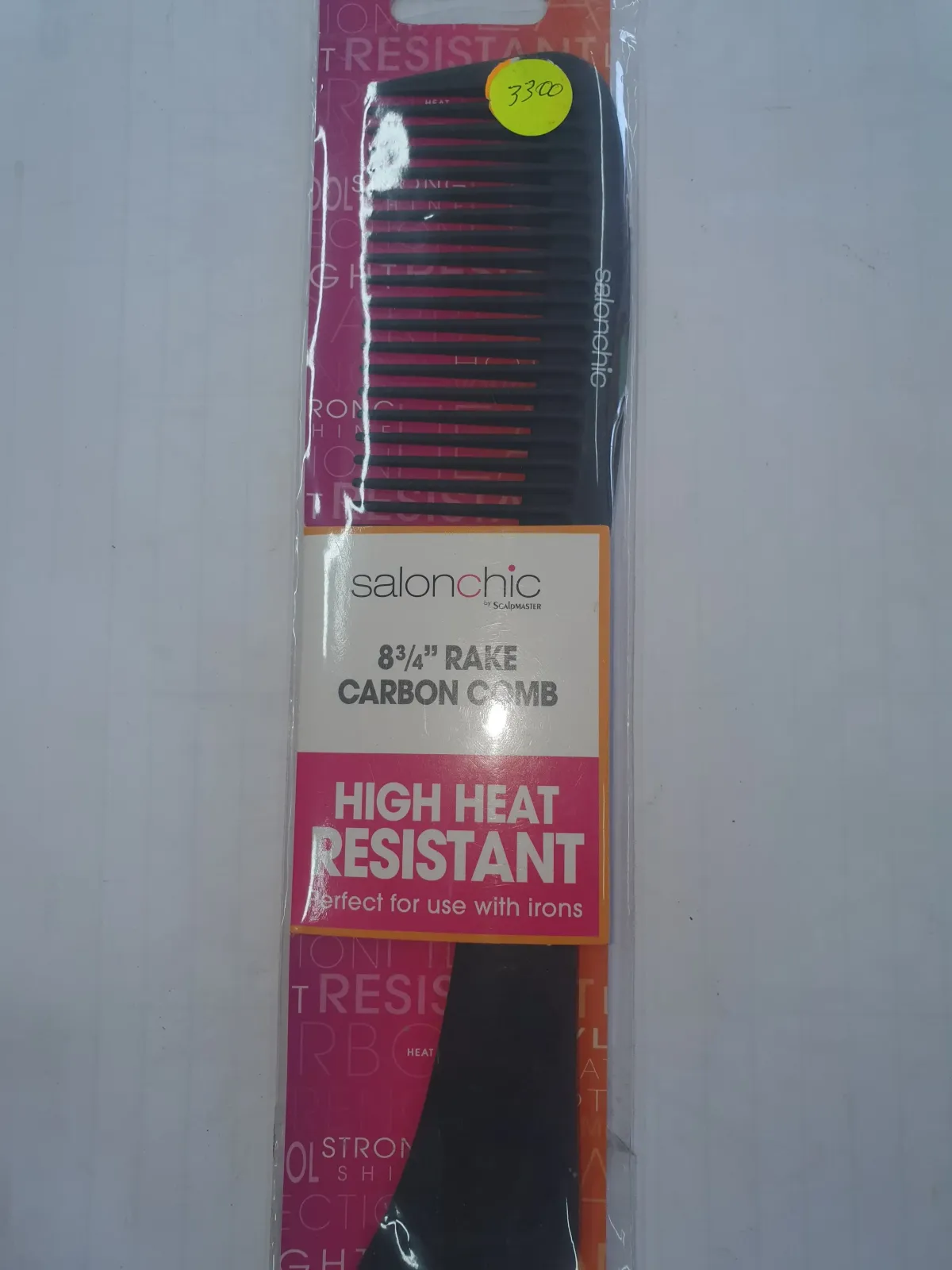 Peine carbon 8 -3/4"