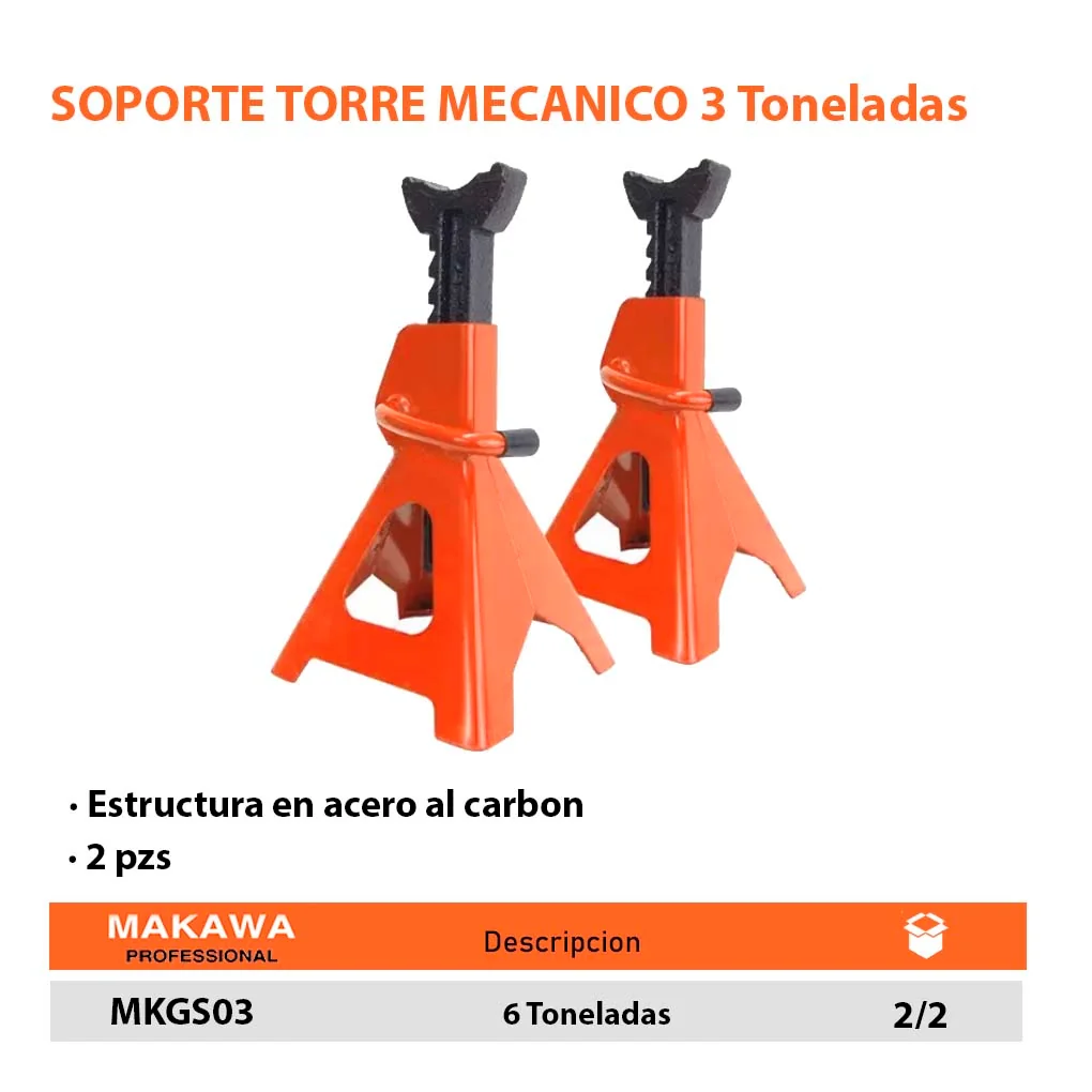 SOPORTE TORRE MECANICO (tripode) MKW 3 TON