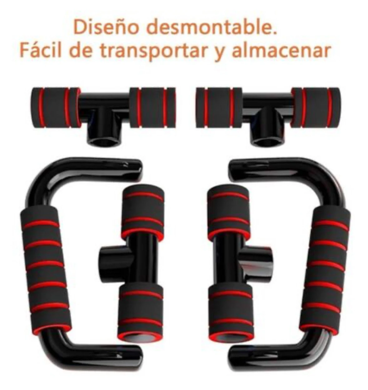 Barras para lagartijas push up 4
