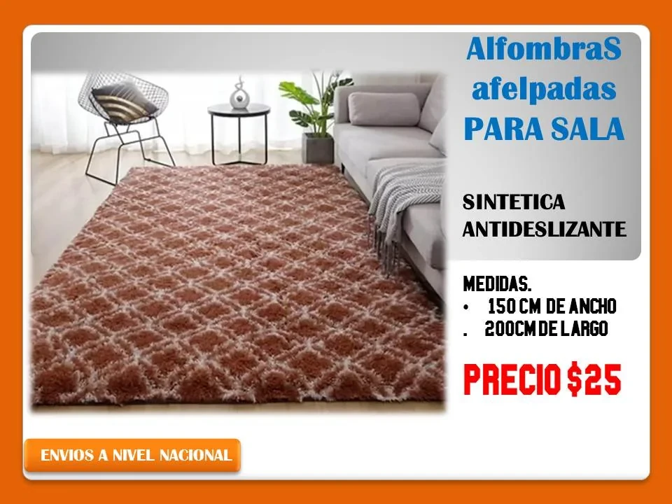 Alfombras afelpadas 