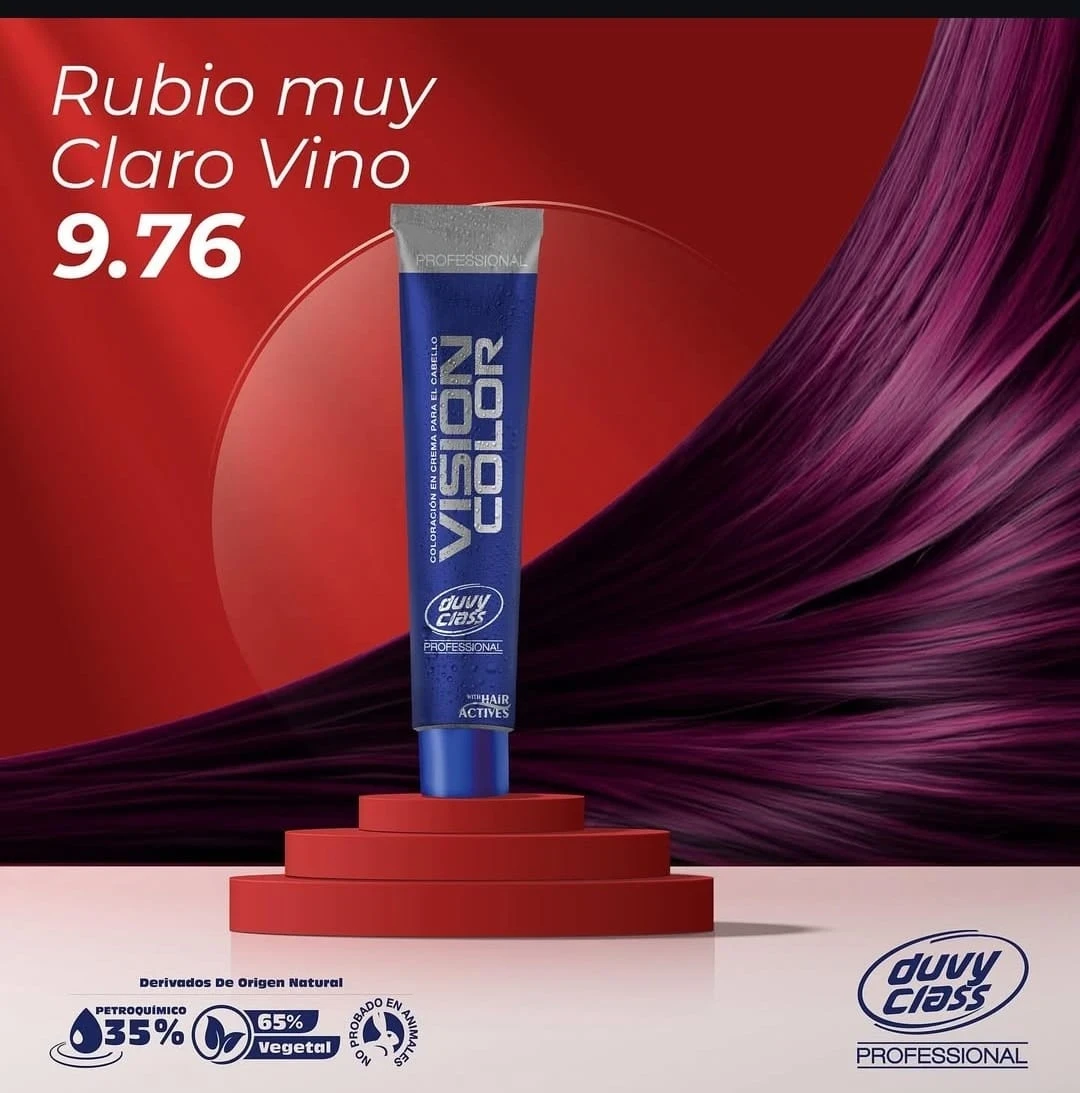duvy class tinte 9.76 rubio muy claro vino