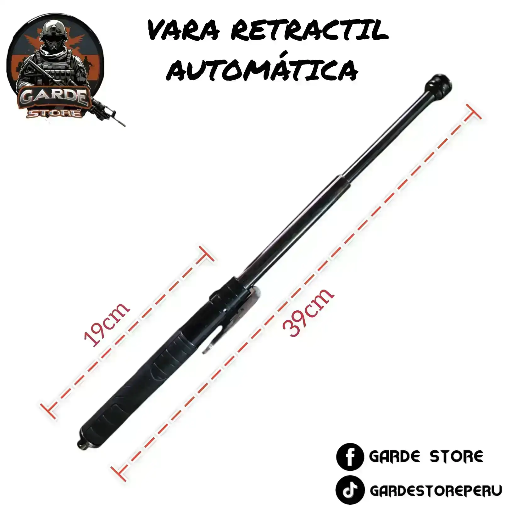 VARA AUTOMÁTICA 39 CM 4