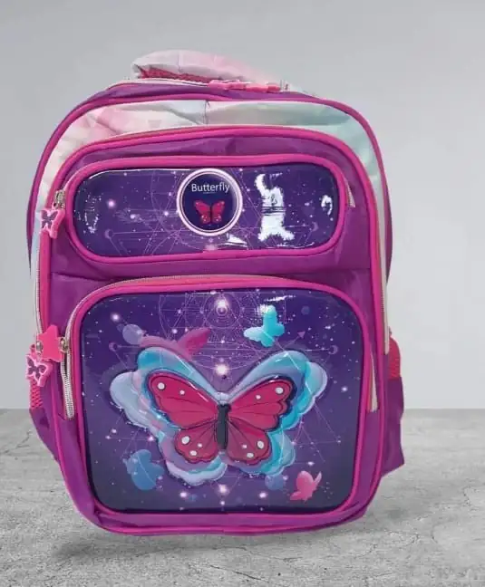 MOCHILA DISEÑO MARIPOSA