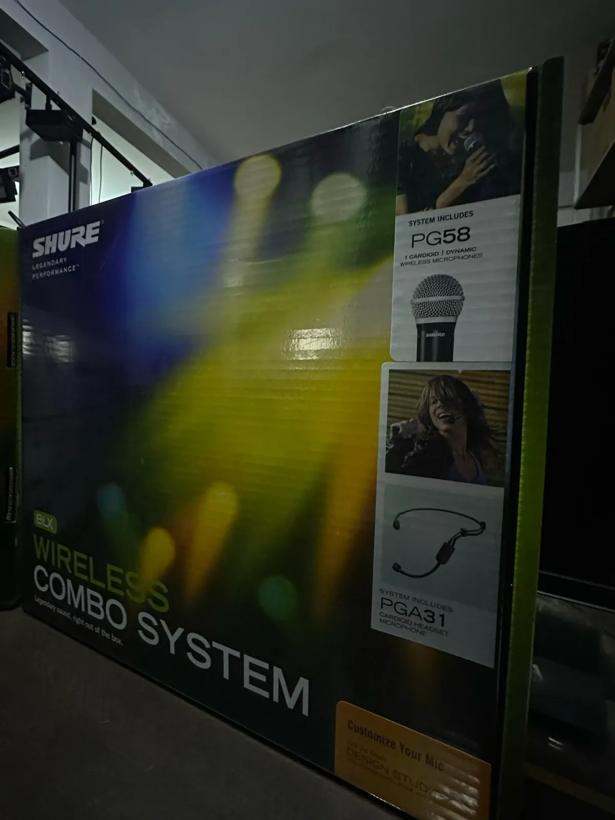 Shure - Sistema combinado inalámbrico BLX con PG58 y PGA31 - con caja  9