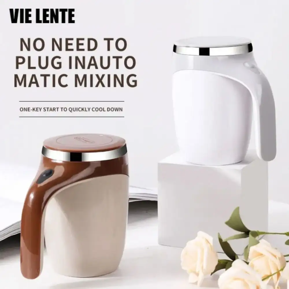 Taza batidor megnetico recargable
