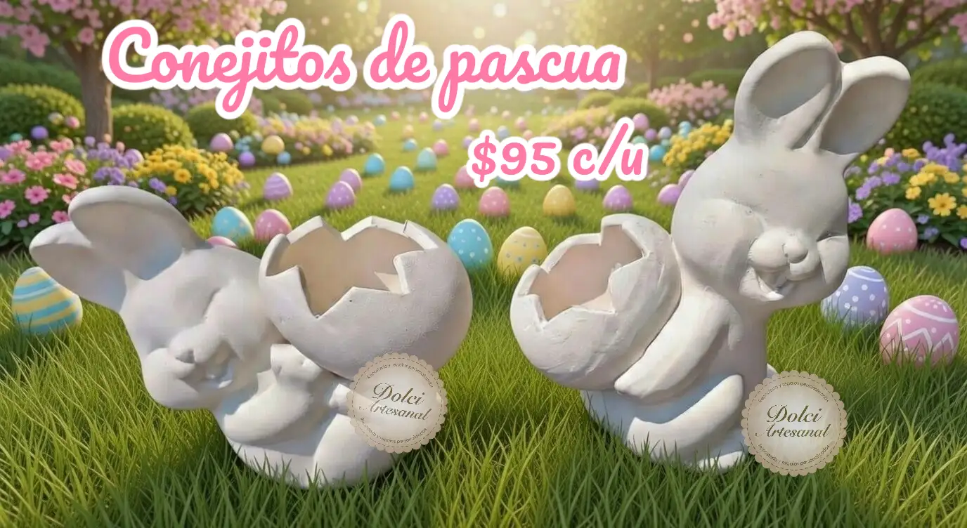 Conejos con huevito