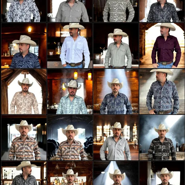 CAMISA VAQIERA CABALLERO
