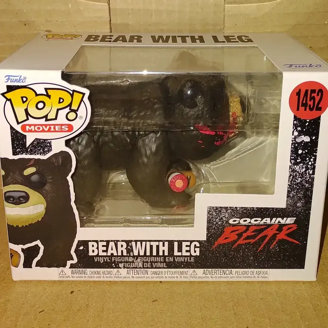 Funko Pop Movies: Cocaine Bear - Oso con Pierna#1452