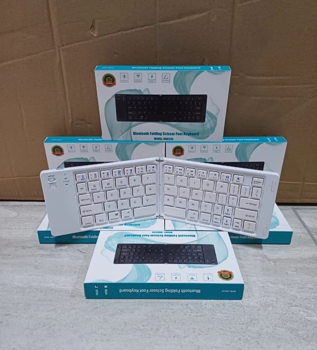 Mini Teclado Plegable con Bluetooth  2