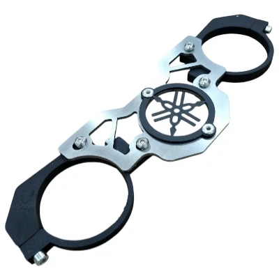 FZ 16 / FZ 2.0 / FZ 3.O / FZ 250 / R 15 V3 / Estabilizador de barras acero cromado logo 3d negro ML