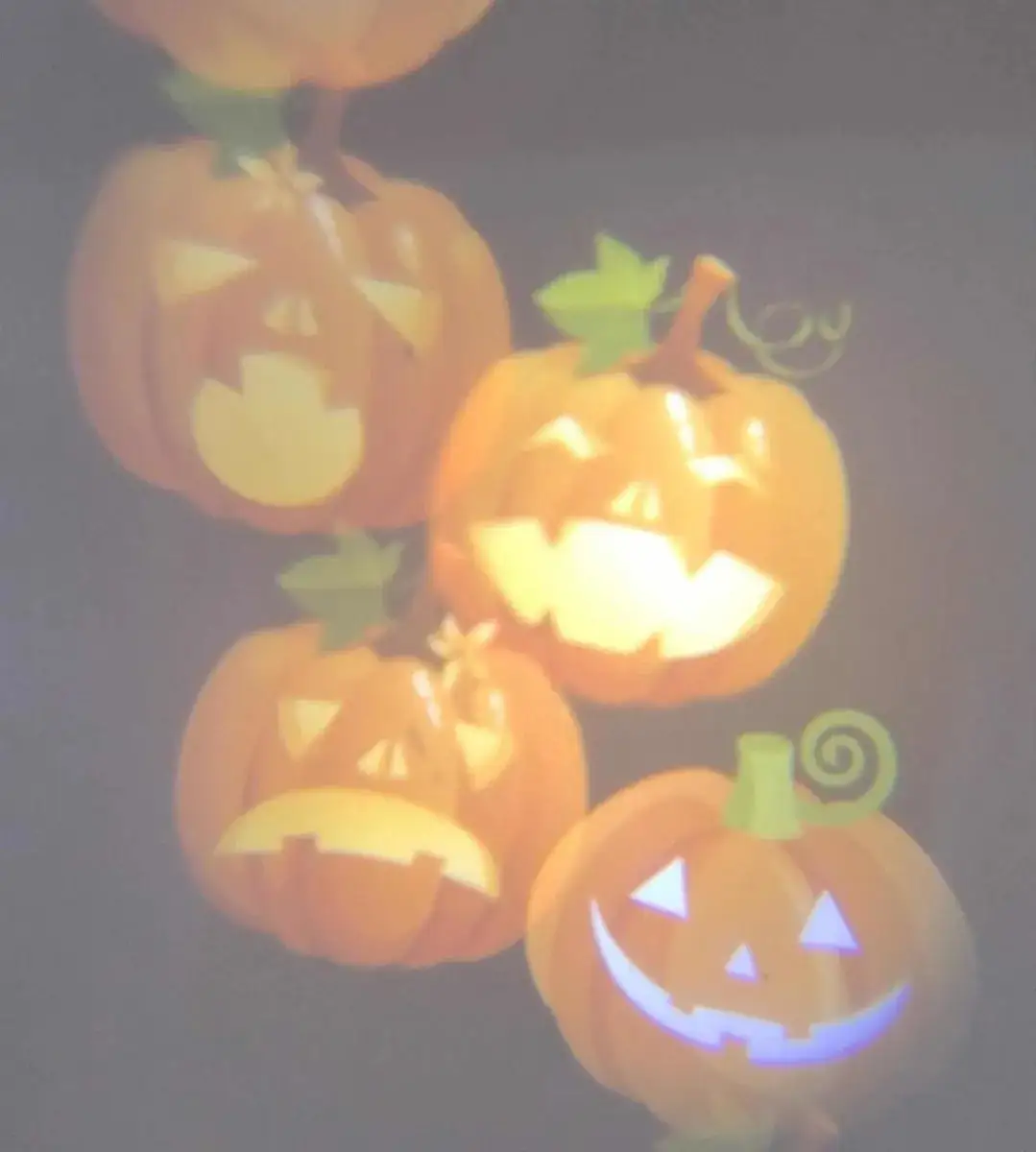 Super foco E27 proyector Halloween Navidad 6 discos giratorio 3