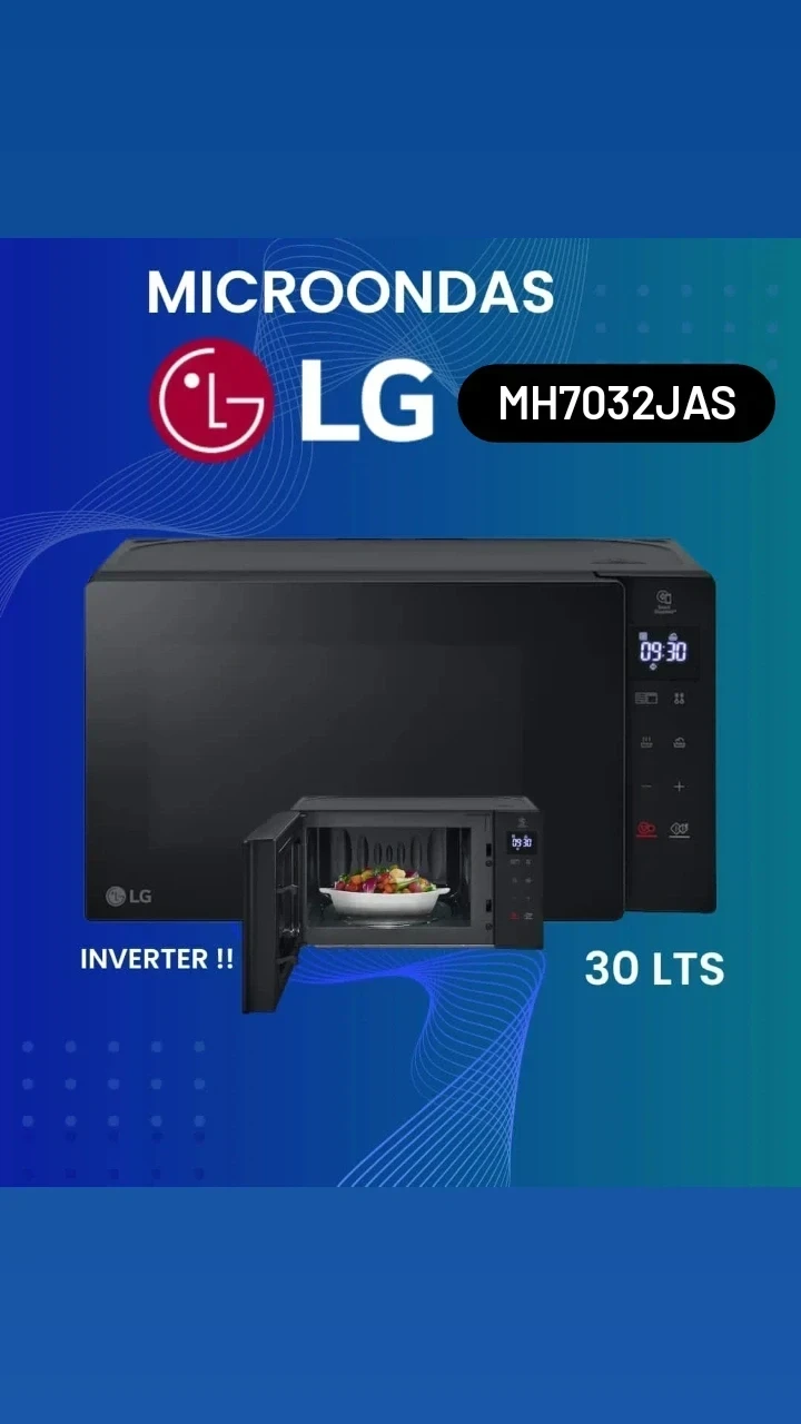 MICROONDAS LG 30 LITRO BLACK 