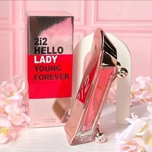 PERFUME ( INSPIRACIÓN DE CAROLINA HERRERA) ) PARA Mujer 2i 2 Hello Lady 80ml ☺️