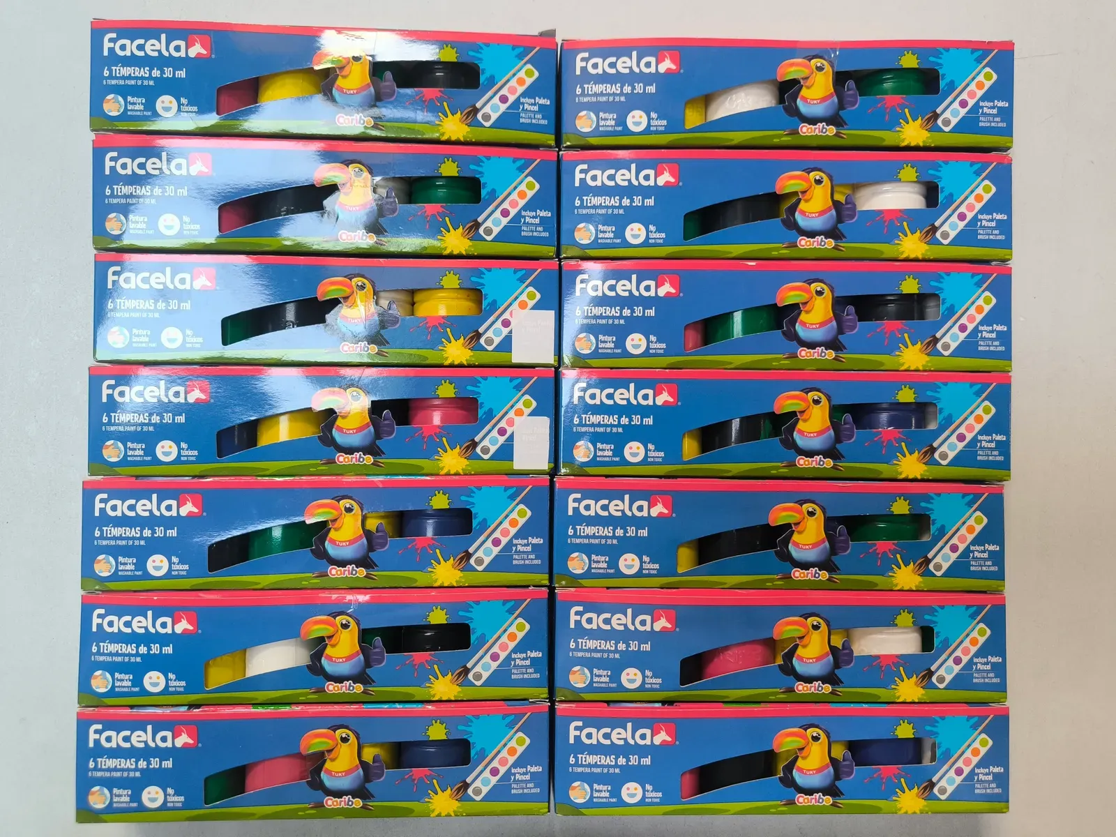 Caja pinturas Facela (No aplica descuento)