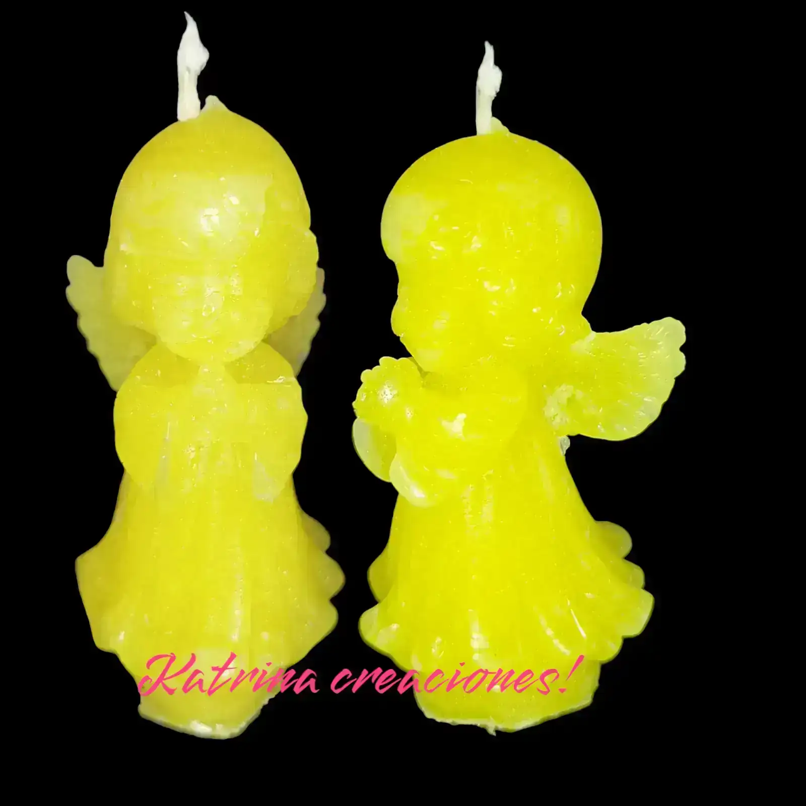 Velita angel  pack por 25 unidades.Souvenirs..
