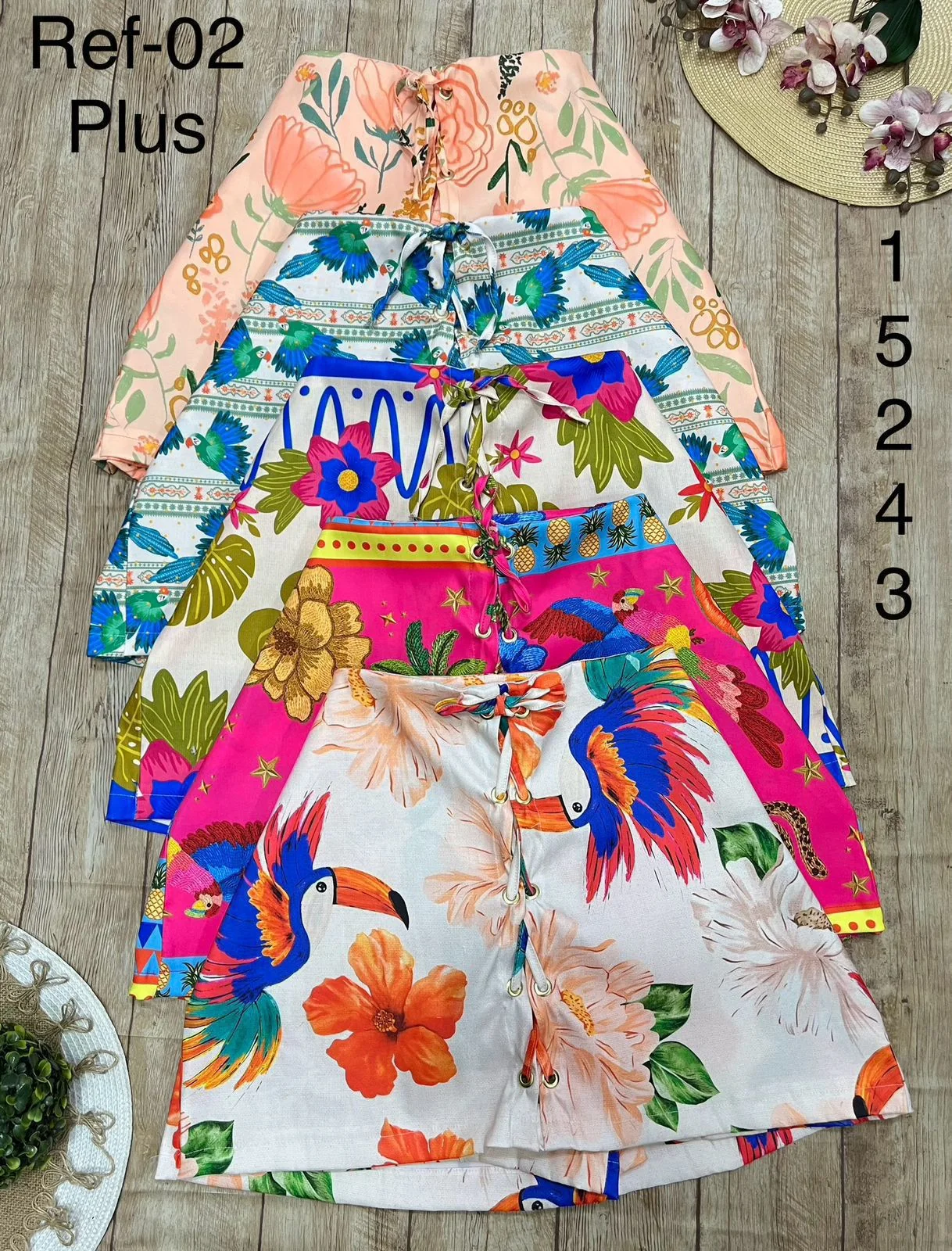 SHORT SAIA PLUS 48 ao 52