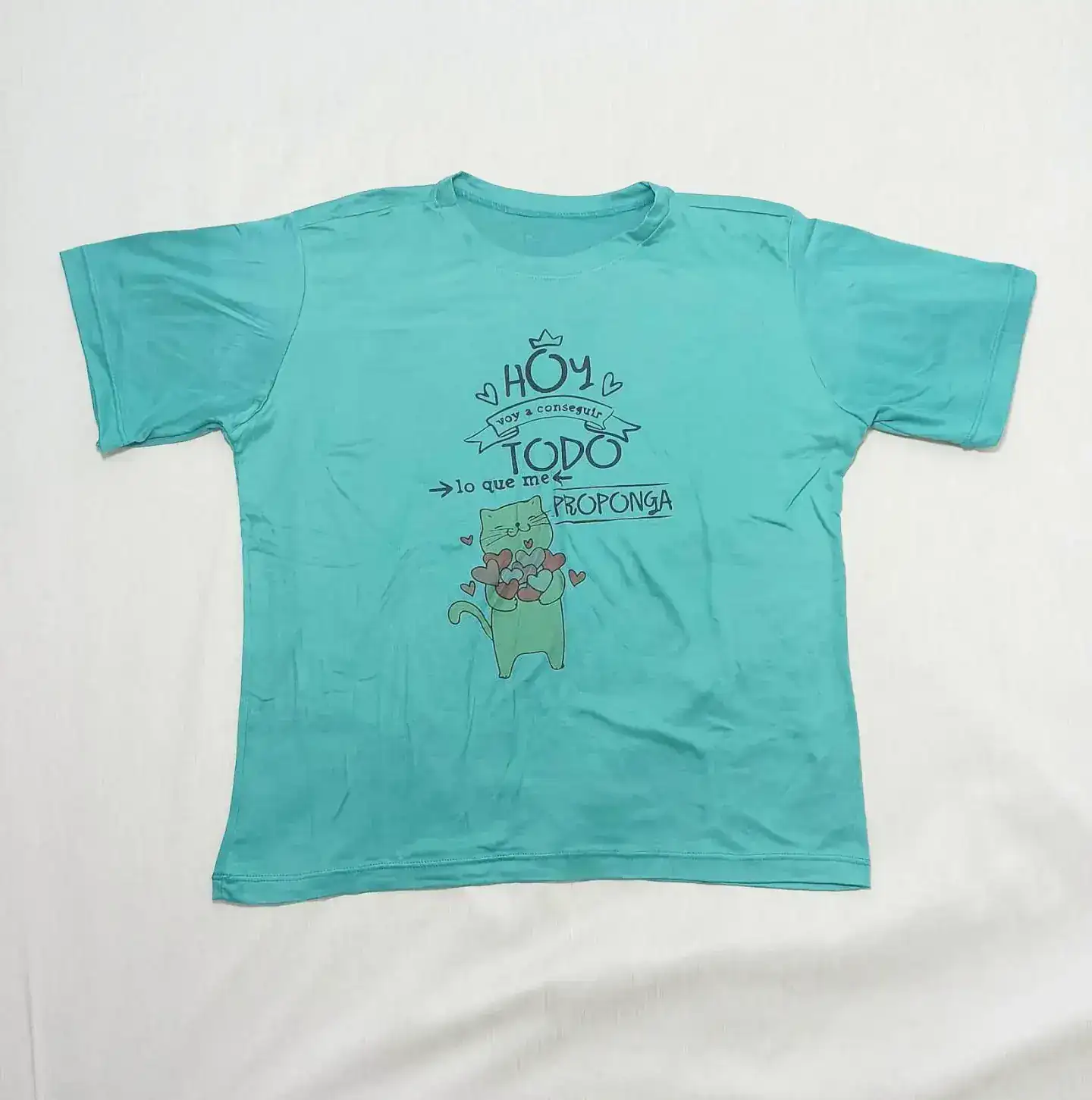 Camisetas dama estampados en piel de durazno  2