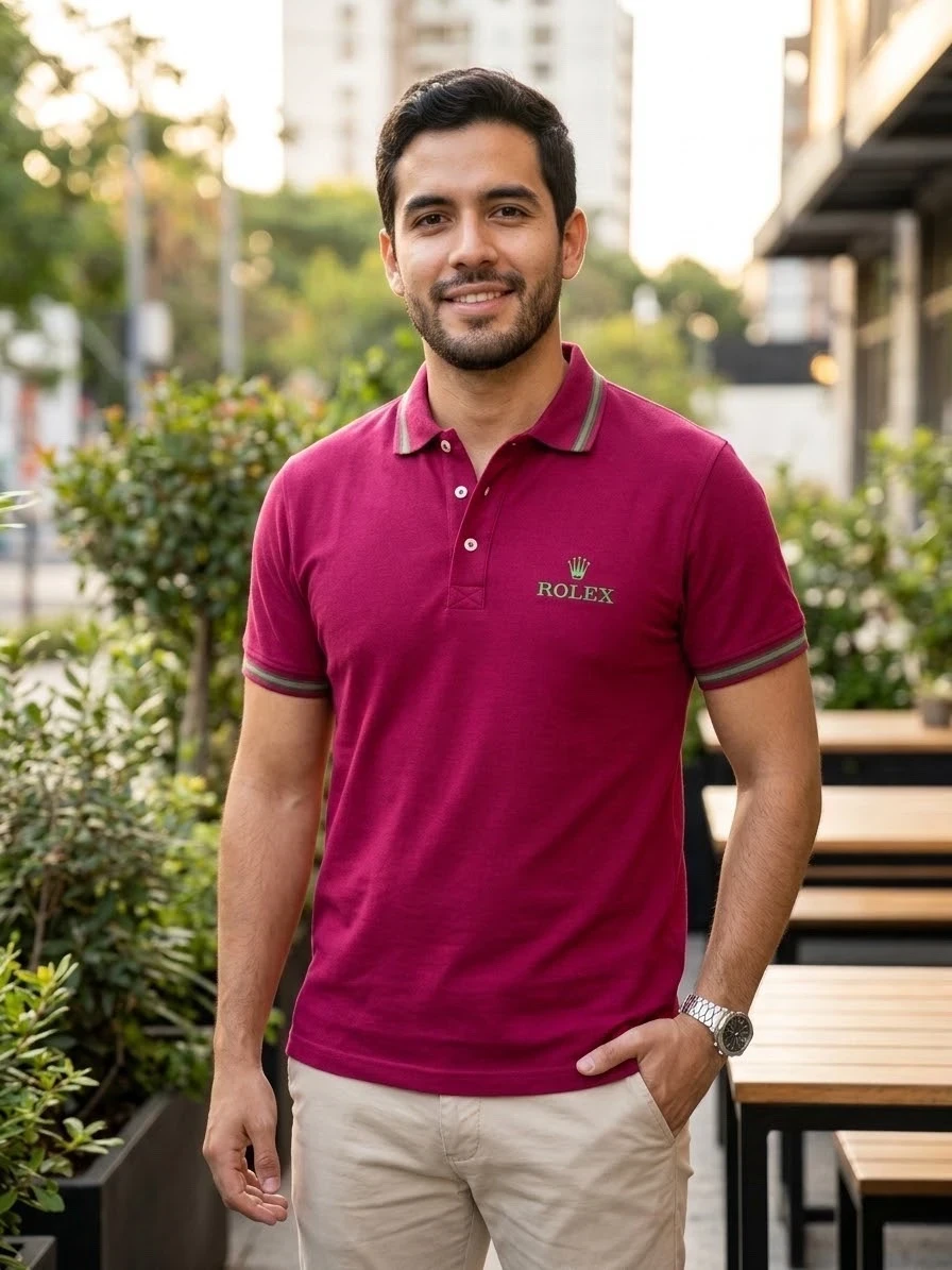 Playera Tipo Polo Grande  2