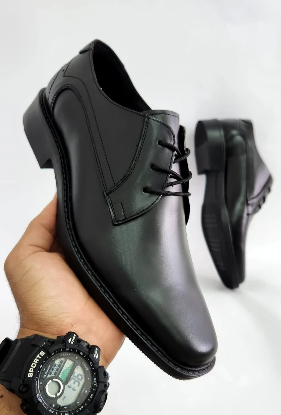 Elegante Calzado En Cuero 