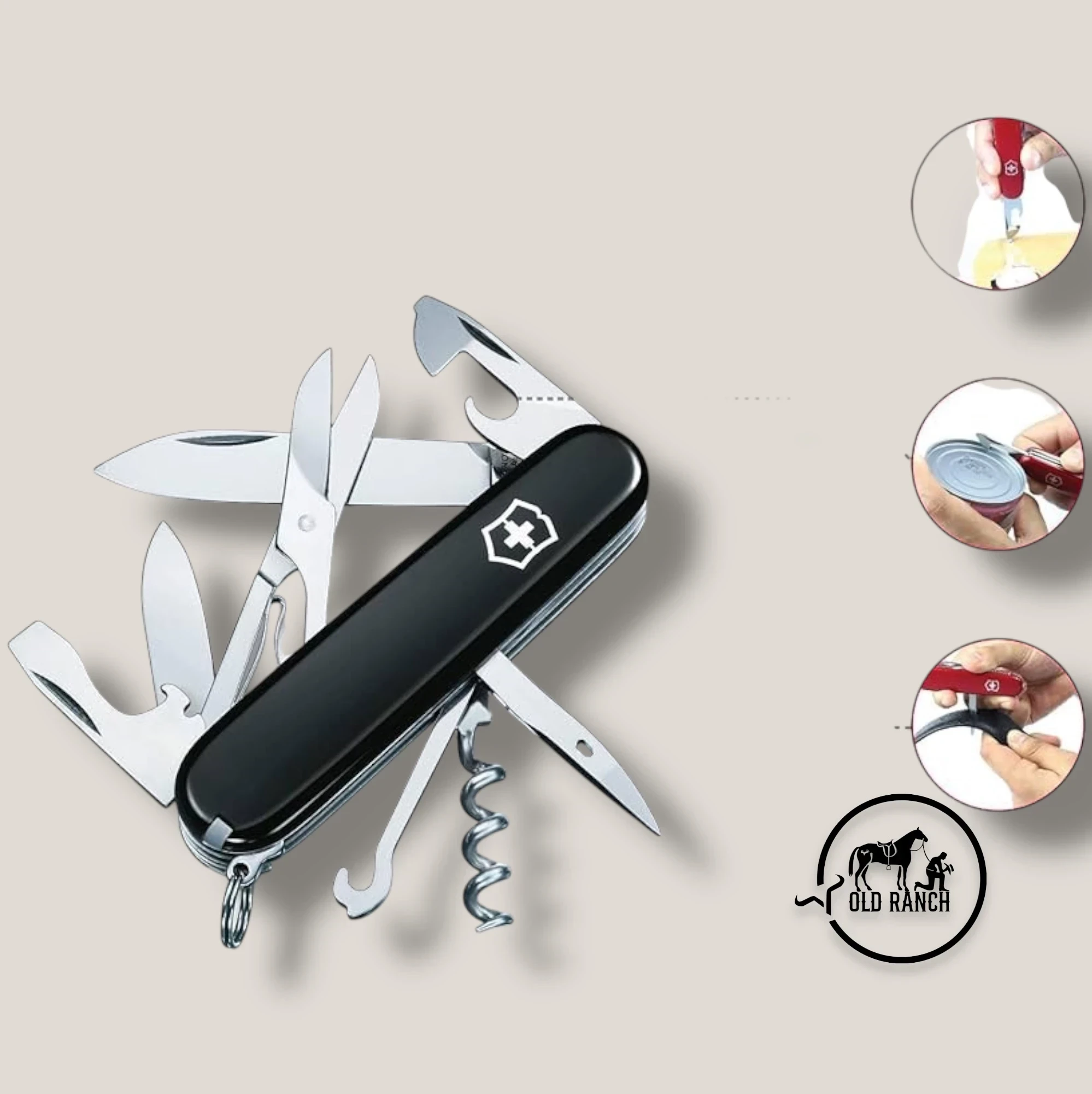 VICTORINOX CLIMBER BLACK 3