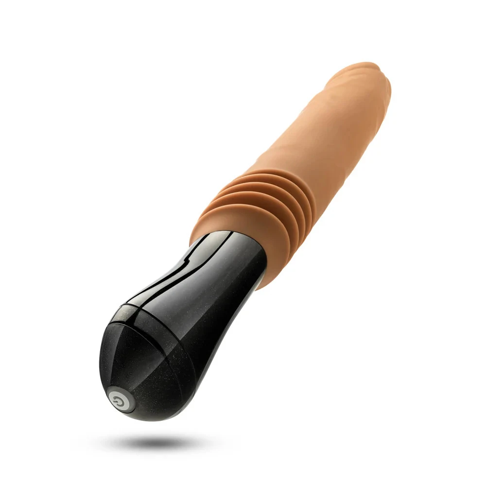 Dr. Arthur Thrusting Gyrating Vibrating Dildo Tan 3