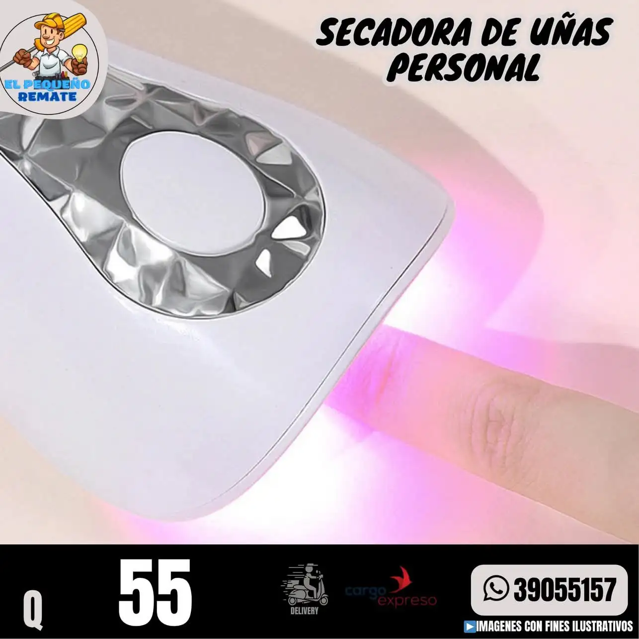 SECADORA DE UÑAS PERSONAL 4
