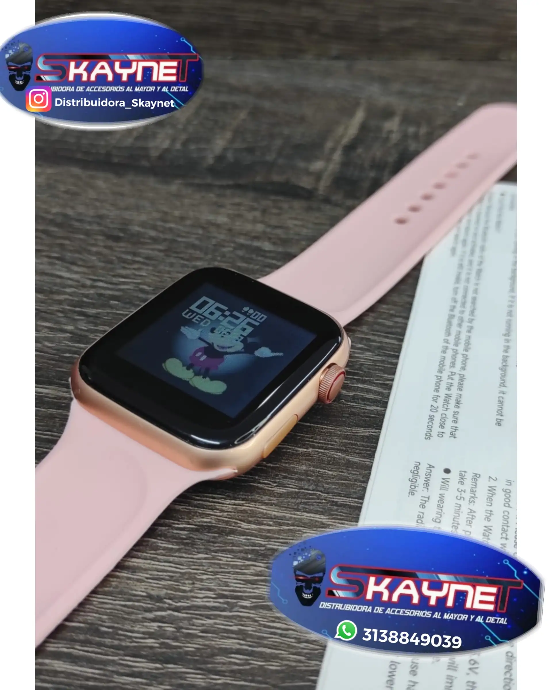 🤍🖤🌸⌚️RELOJ SMARWATCH serie 7 ⌚️🌸🖤🤍liquidación de bodega  4