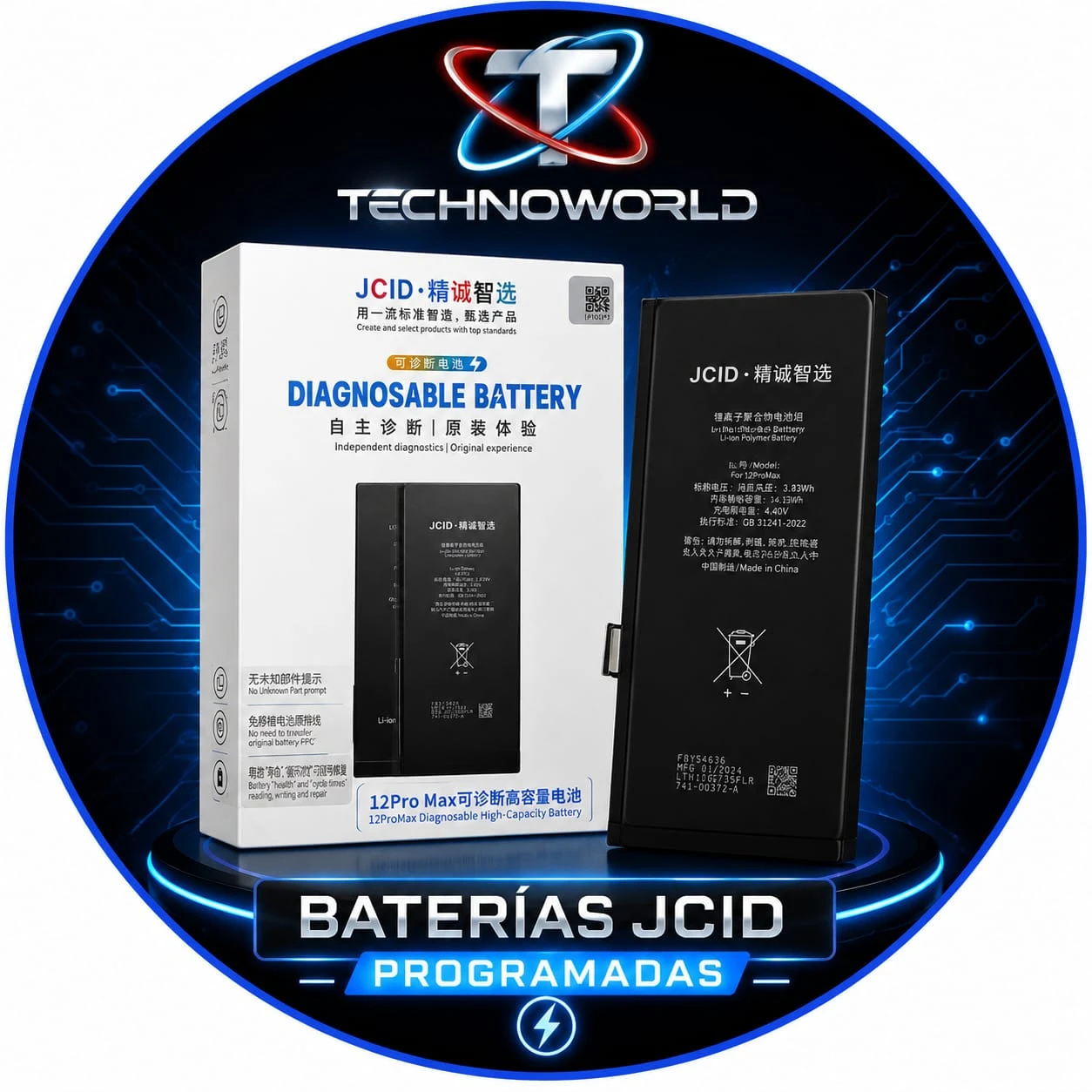 Bateria JCID Iphone 13 programada