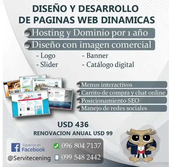 DISEÑO Y DESARROLLO DE PÁGINAS WEB DINÁMICAS 