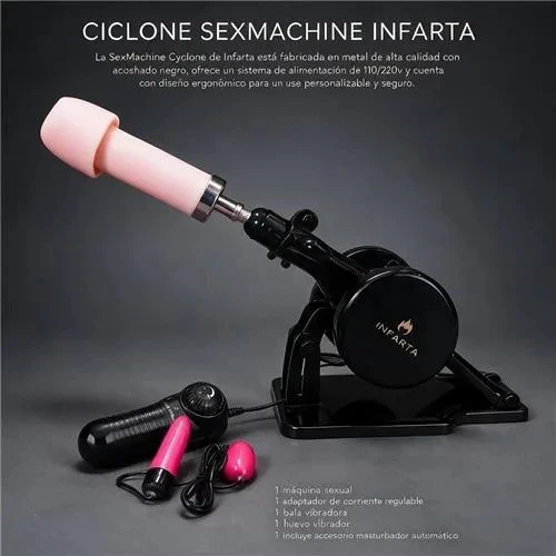 Sex Machine Cyclone - 5% trans - 10% efectivo 9