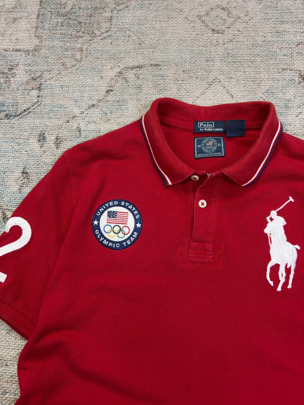 POLO RALPH LAUREN LONDON 2012 OLYMPIC TEAM POLO SHIRT 4