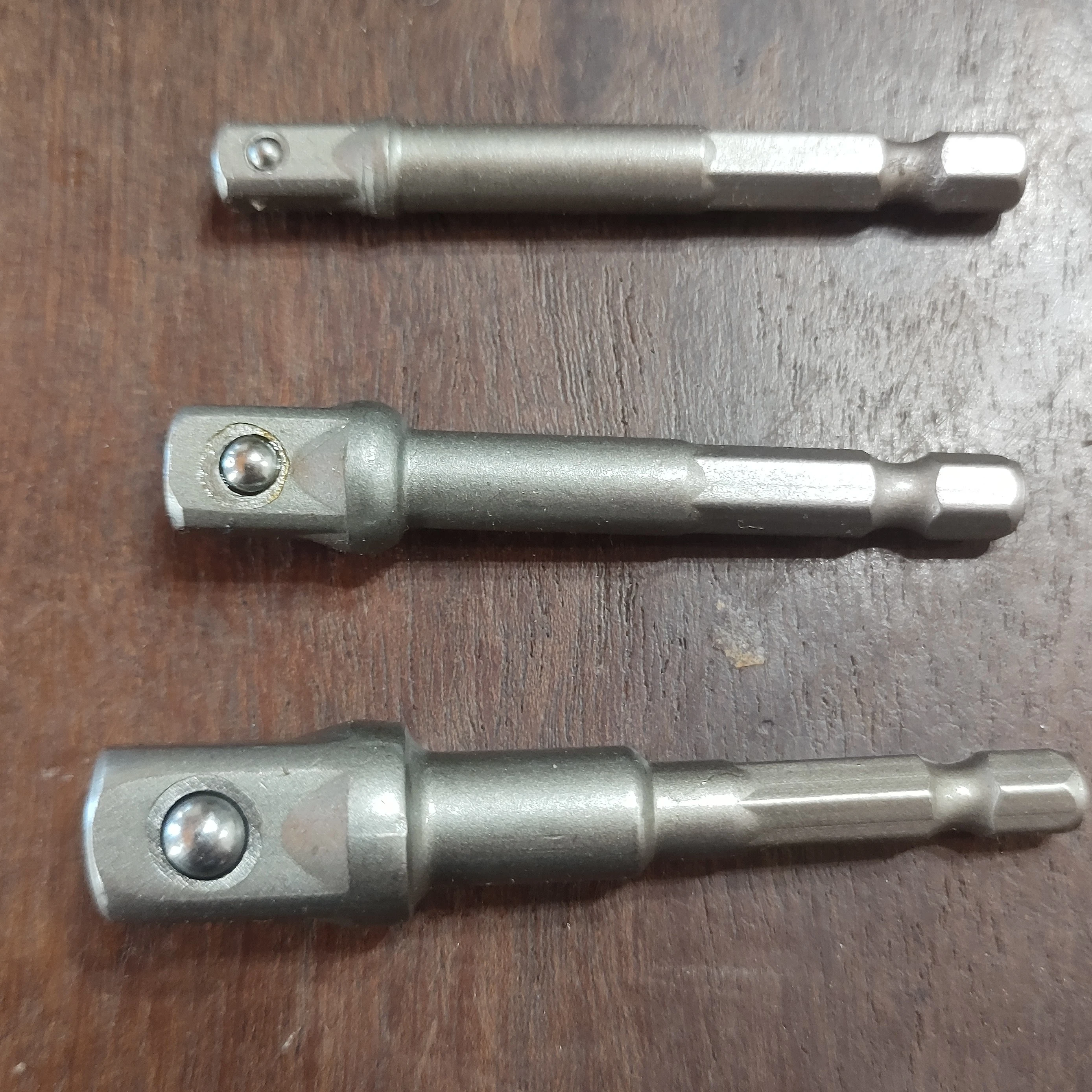 ADAPTADORES PARA USAR TUBOS EN  TALADRO 3 ENCASTRES 3