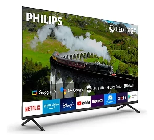 Smart Tv Philips 43" 4K C/Google Tv