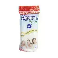 ALGODON  ZIG ZAG BOL X 25 GR MK