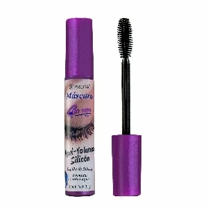 MASCARA DE PESTANAS MAXI-VOLUMEN SILICON 4 EN 1 TAPA ROSADA PROSA 13G