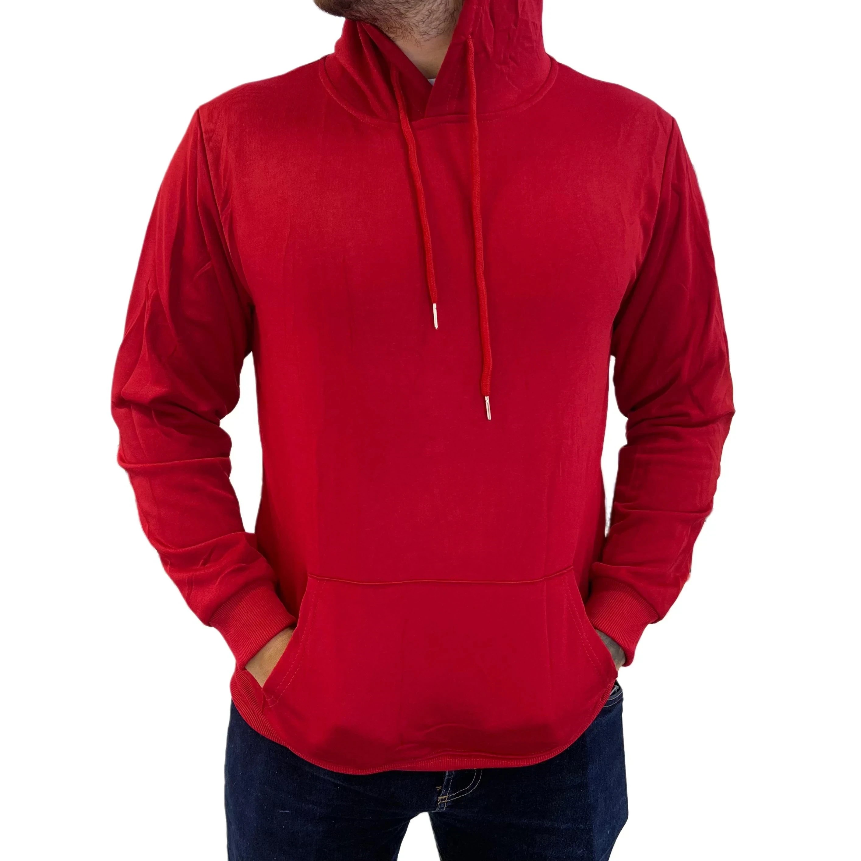 Buzo Capota Rojo Cordón