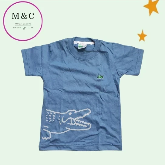 Playera T-4 manga corta 2