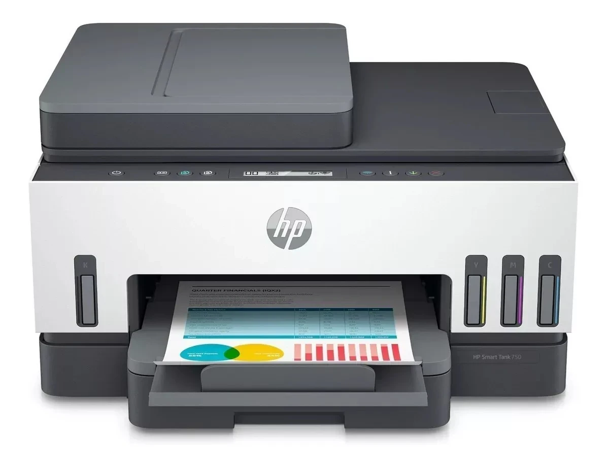 Impresora multifunción a color HP Smart Tank 750 con wifi 220V