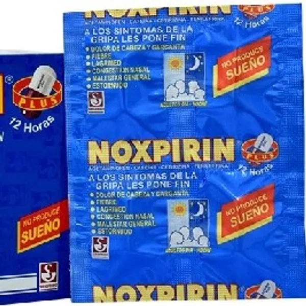 Noxpirin plus sobre x 4 cápsula