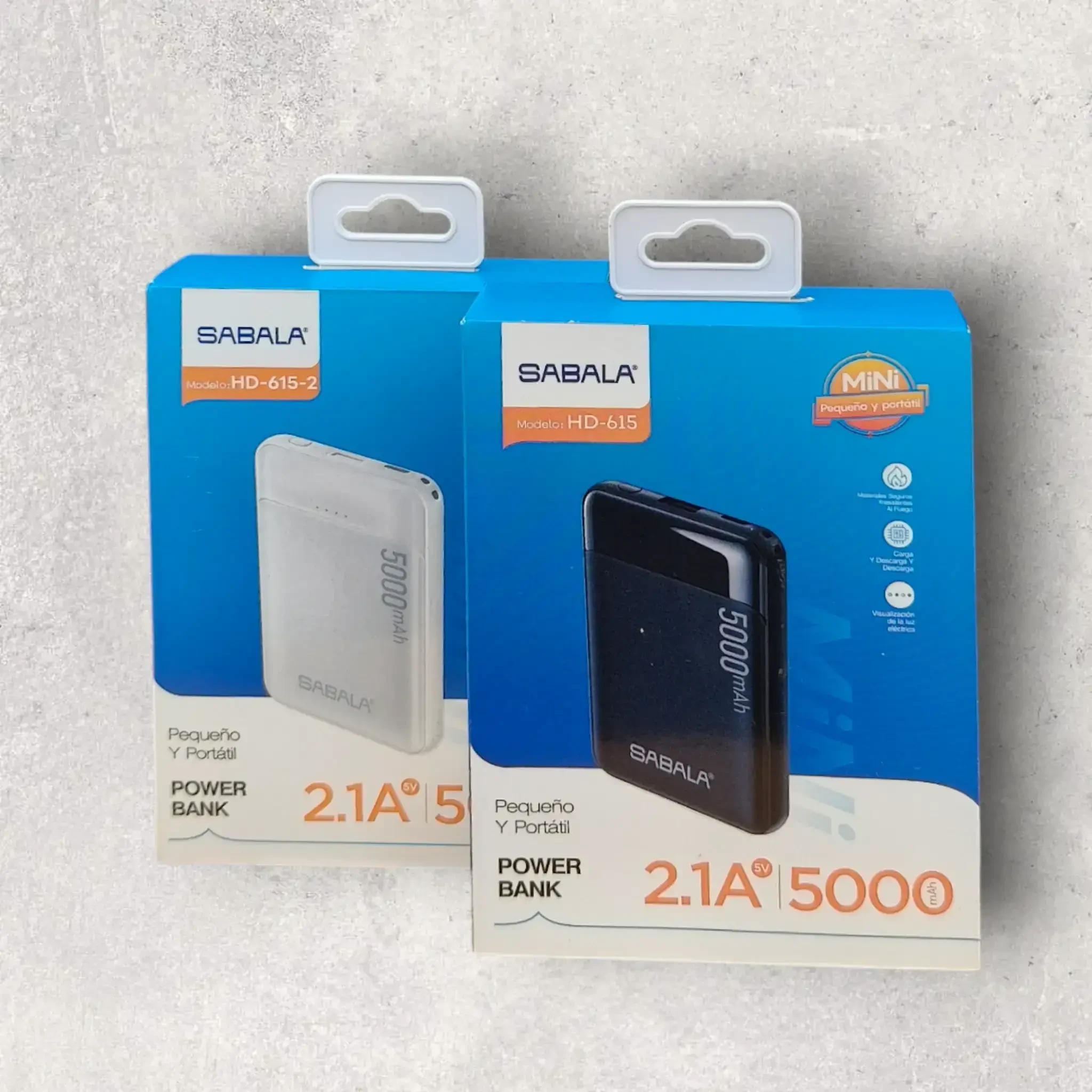 PowerBank Mini de 5000mAh Sabala