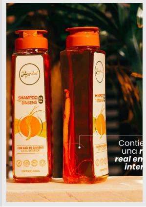 Shampoo con Ginseng Anyeluz 