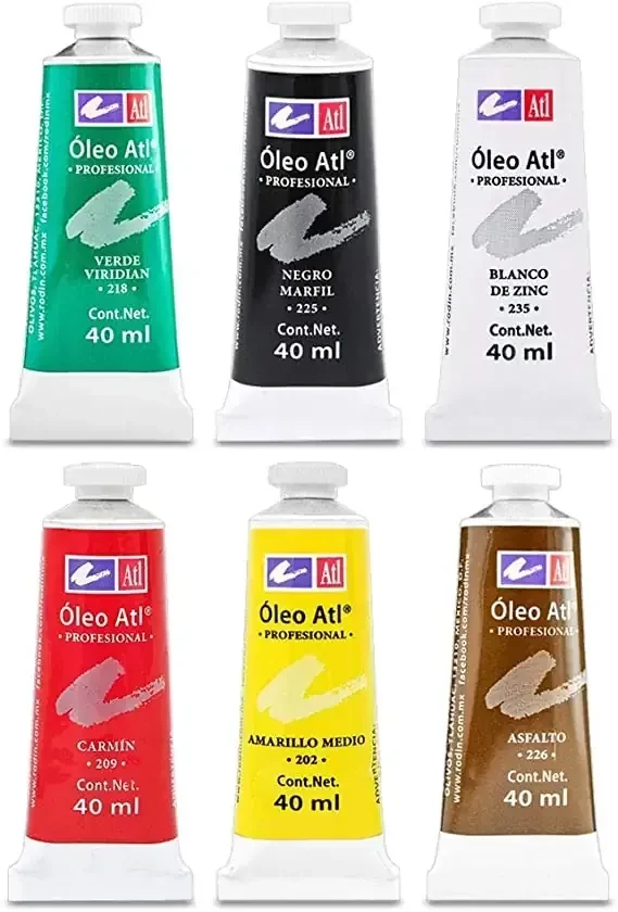 Pintura al oleo 40 ml 2