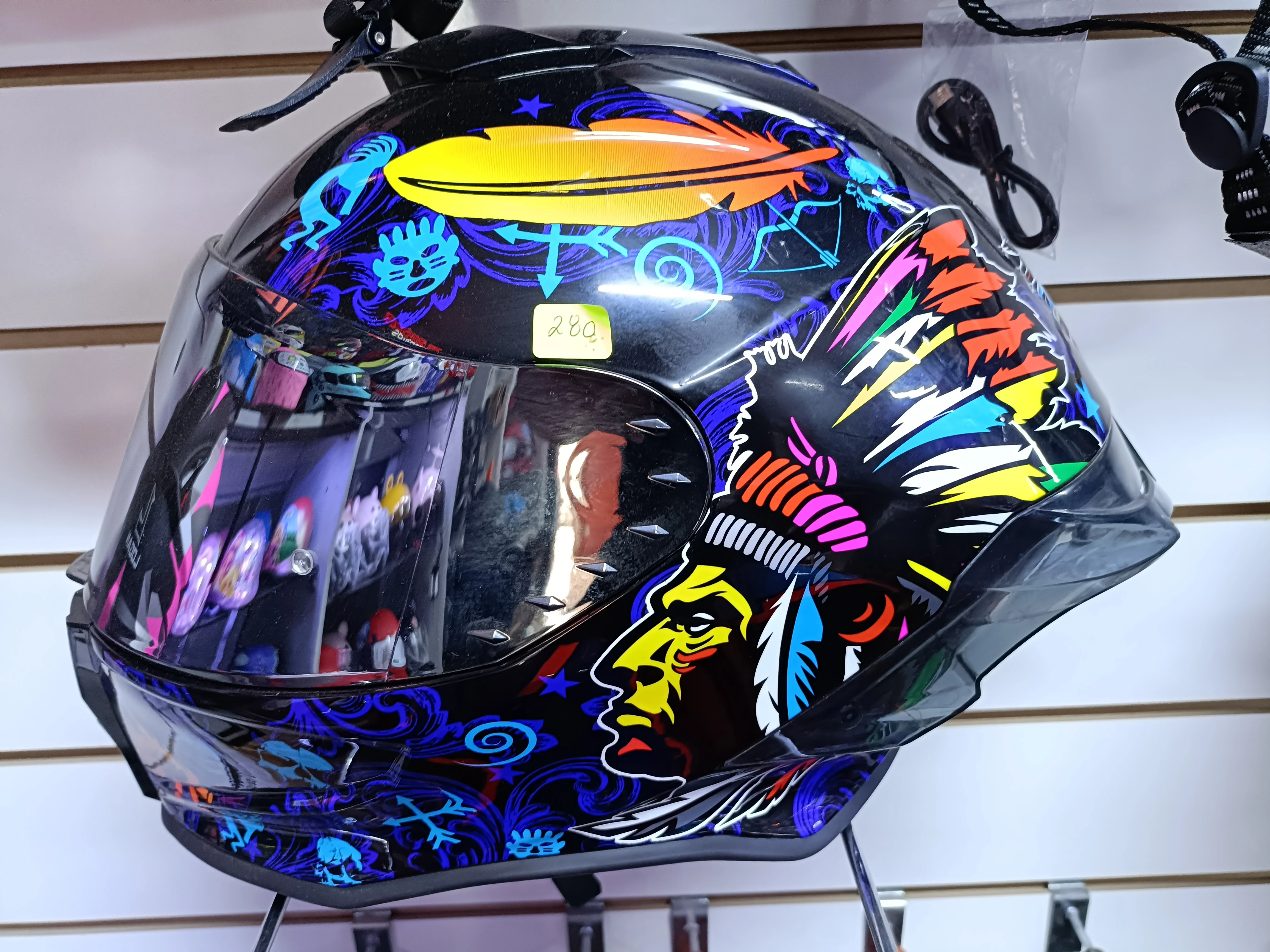 CASCOS KRAIN VISOR TORNASOLADO  5