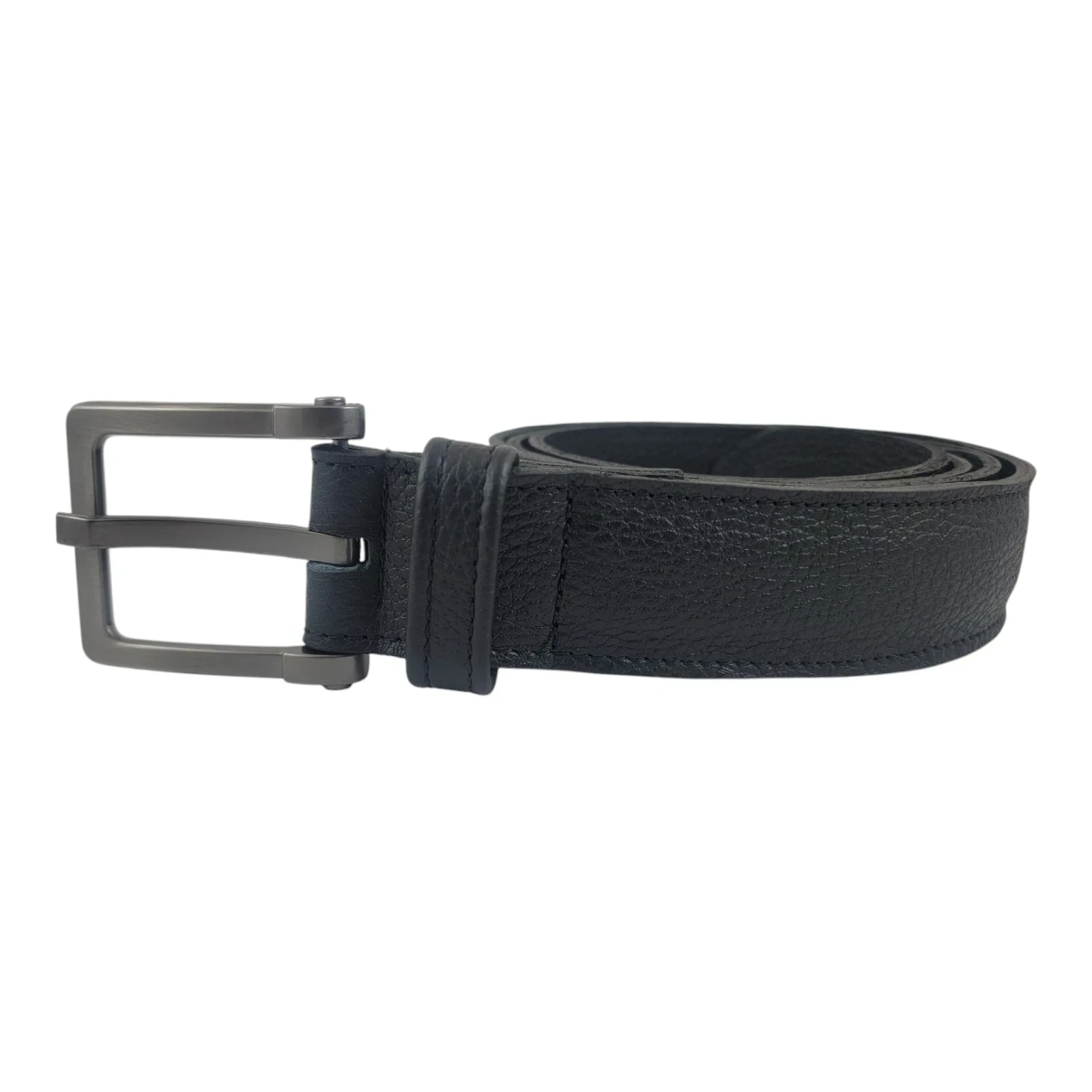 Faja ejecutiva negra cuero croshkid  5